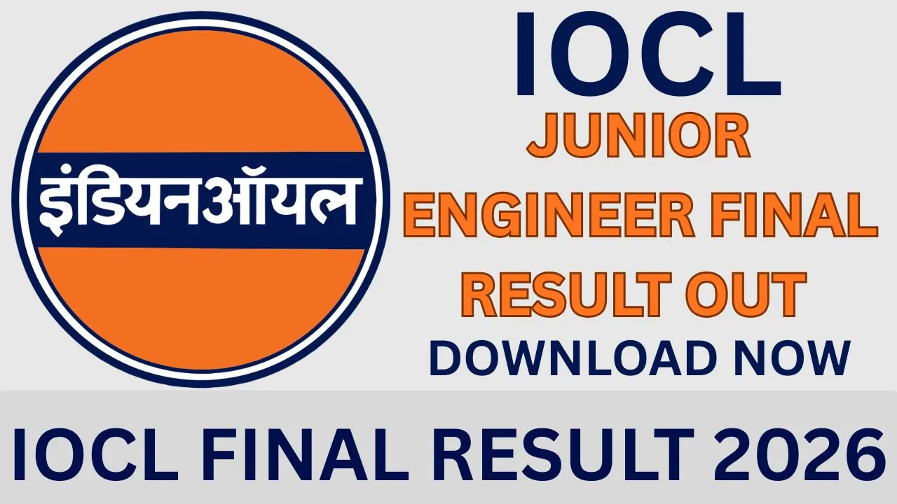 IOCL FINAL RESULT 2026